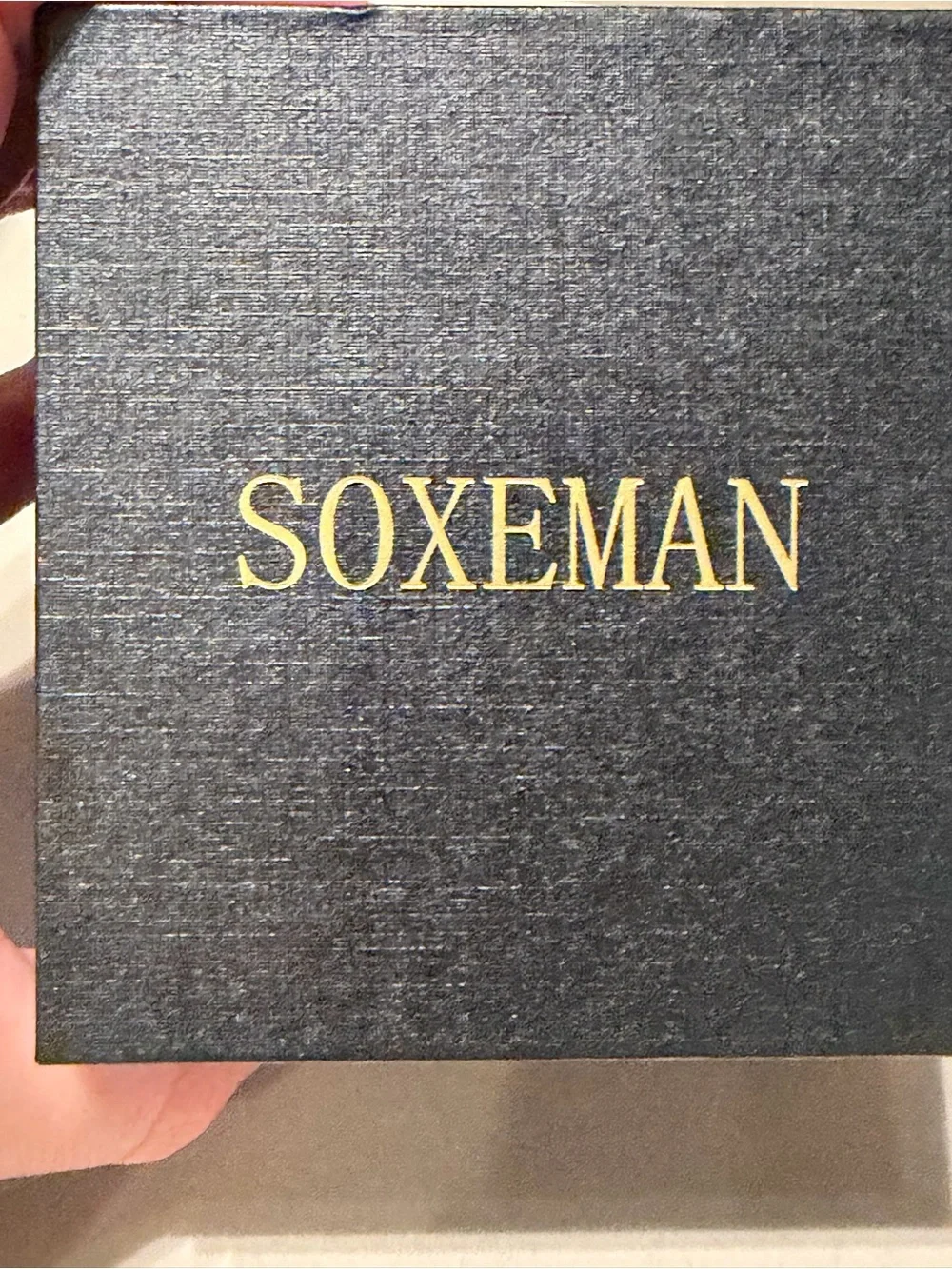 Soxeman Men’s Blue Inlay tungsten Ring 8mm - Size 13 NEW amazing gift box.